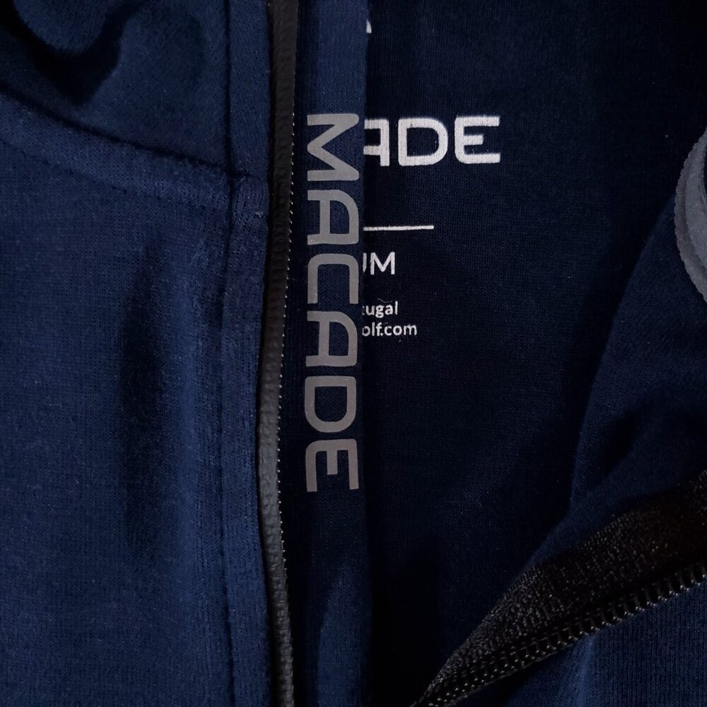 Macade Golf Mens Size Medium Slim Fit 1/4 Zip Sweater Pullover Performance - Picture 7 of 14